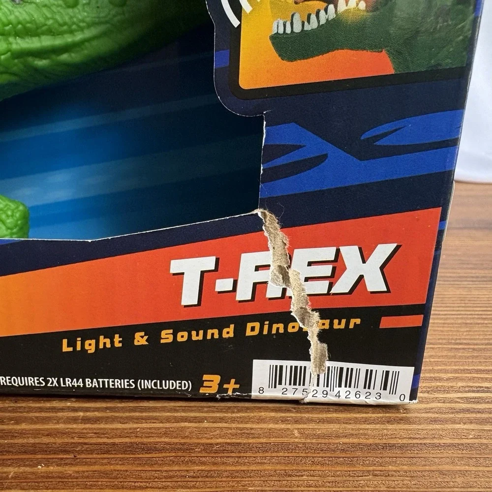 Adventure Force T-Rex Light & Sound Dinosaur Toy Figure New in Box‎ Green